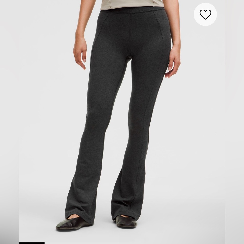 NWOT Lululemon Soft Sueded High Rise Split Hem Mini Flare - Regular